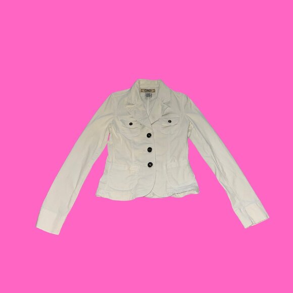 Vintage YMI White Denim Jacket - Picture 1 of 5